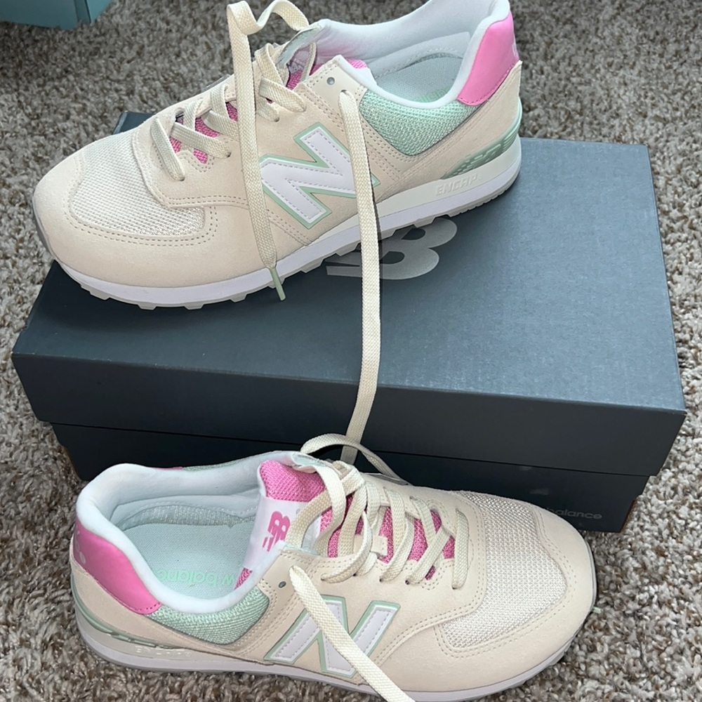 New Balance 10Wide new suede classics 574s